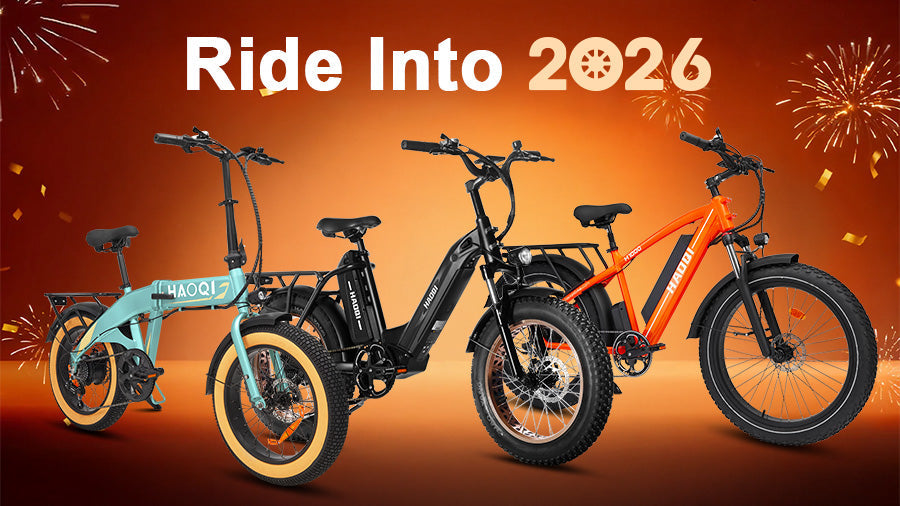 Kick Off 2026 with HAOQI E-Bikes from $599