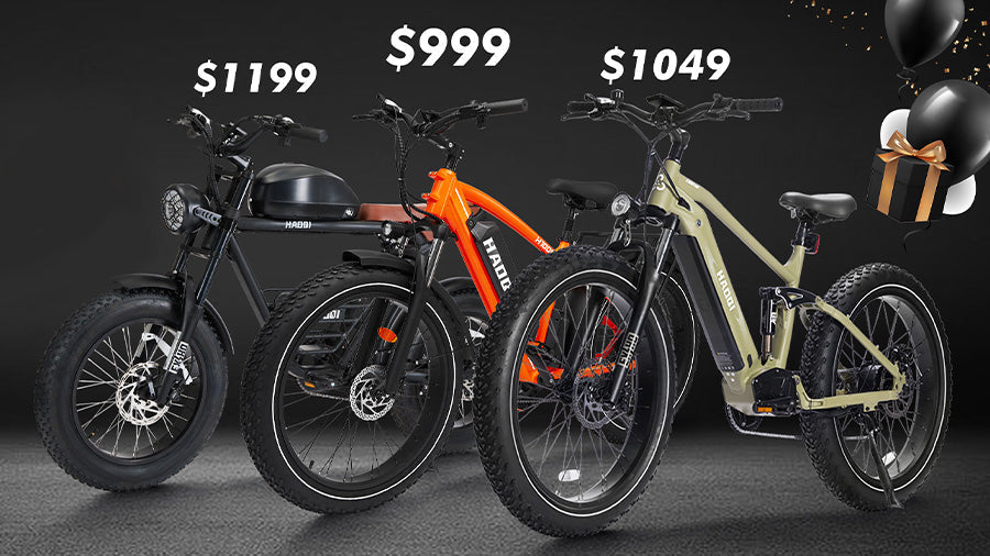 electric bicycle black friday deals HAOQI Black Friday eBike Deals 2025 — Starting at Just $999