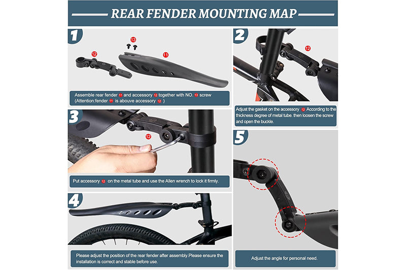 Mustang Fender Set