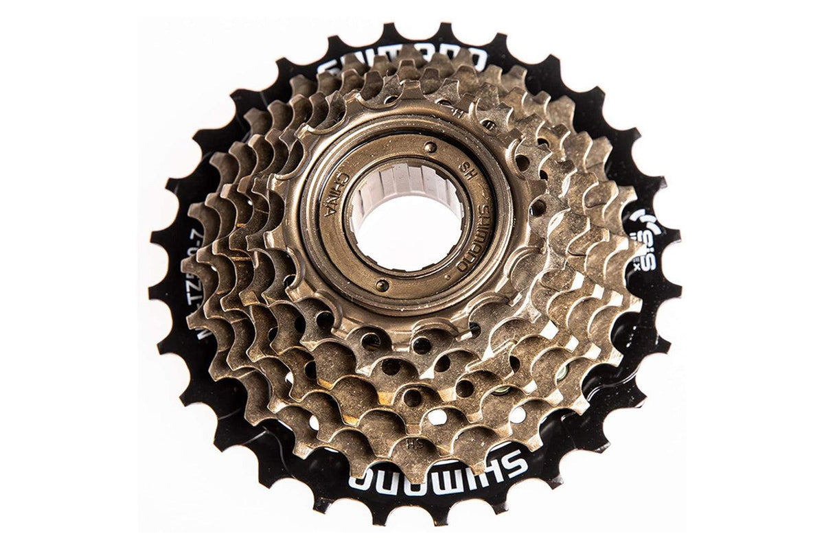 7 speed threaded clearance freewheel