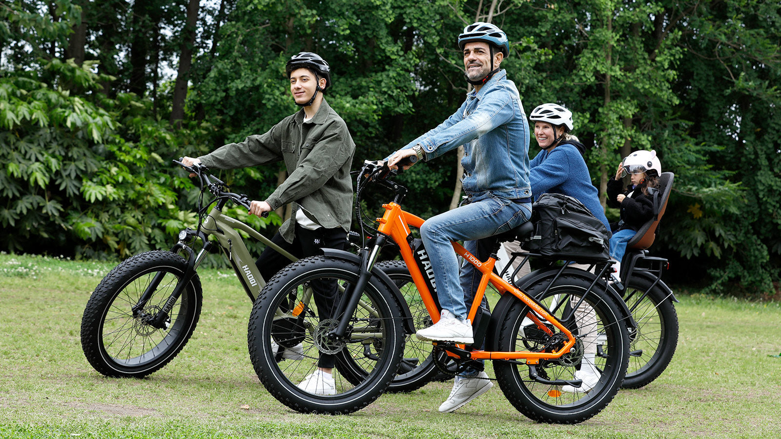 HAOQI EBIKE Family ride