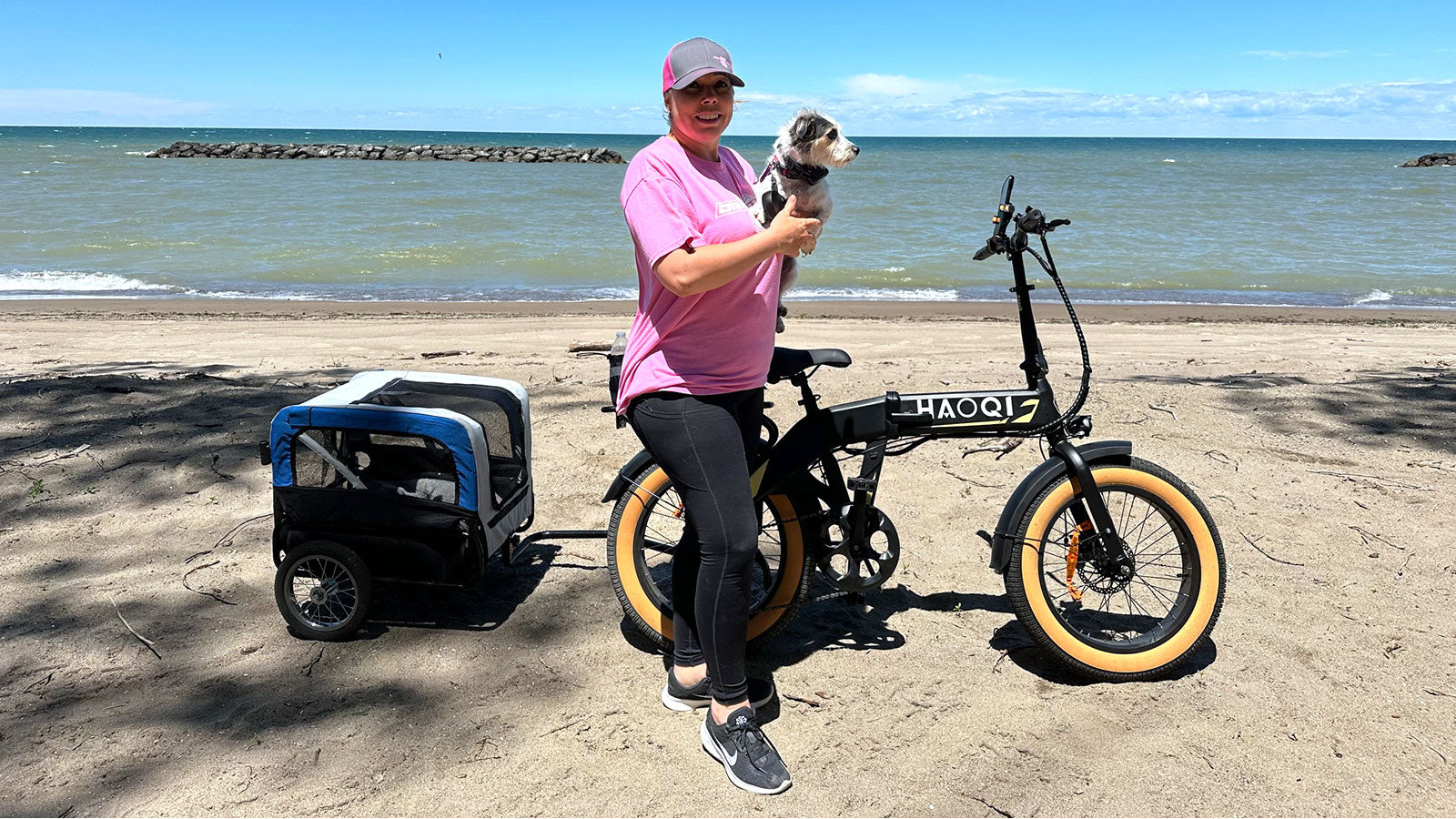 haoqi folding ebike