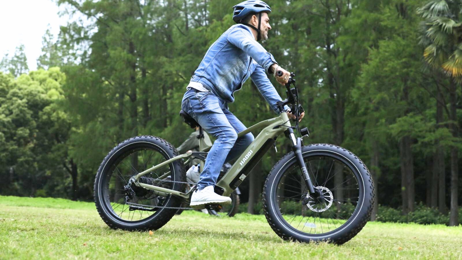 haoqi full suspension ebike