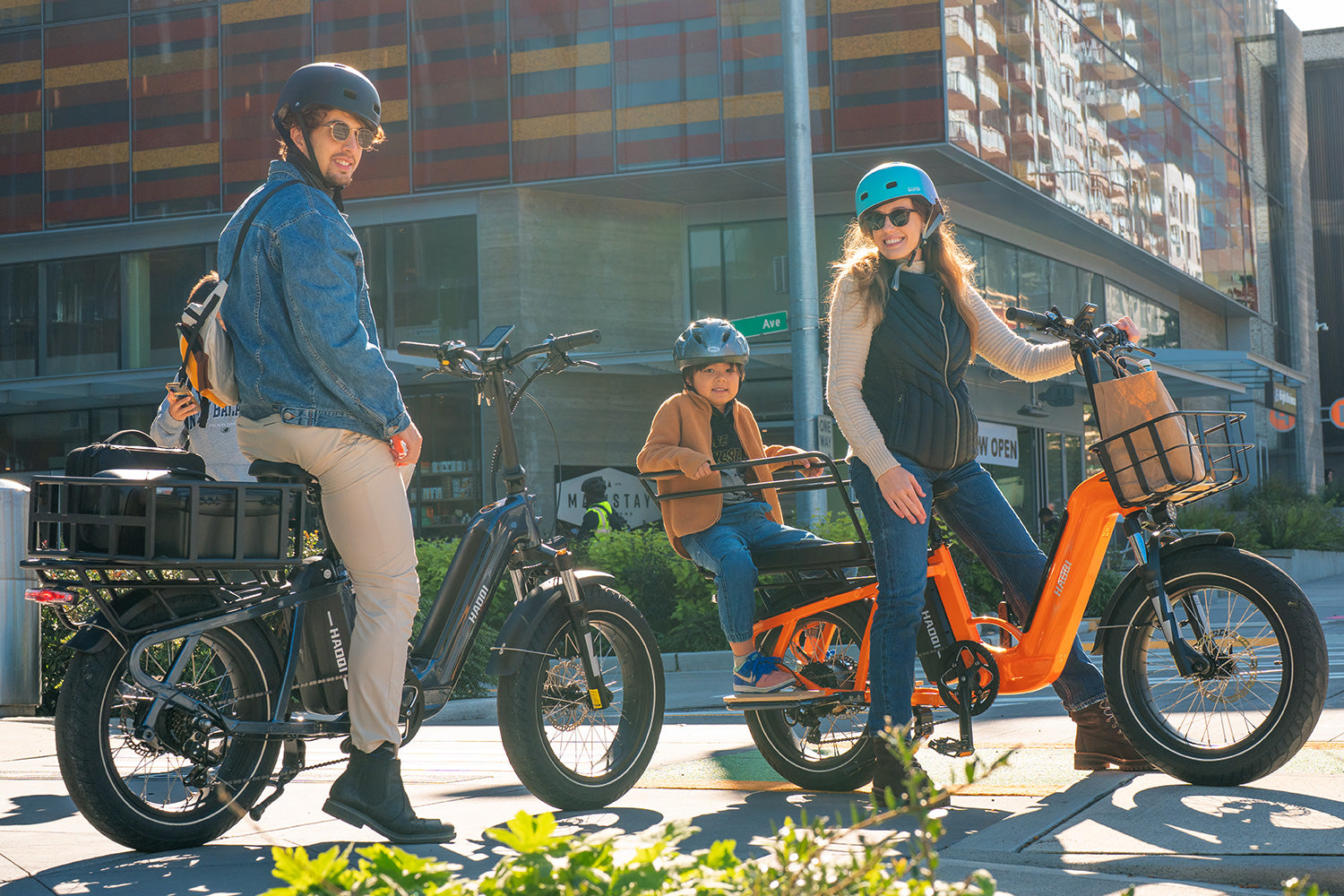 HAOQI Camel Electric Cargo Bike - Latest SUV Ebike (UL Certified) [electric bike] [HAOQI ebike]