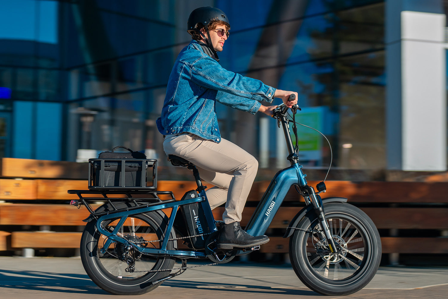 HAOQI Camel Electric Cargo Bike - Latest SUV Ebike (UL Certified) [electric bike] [HAOQI ebike]