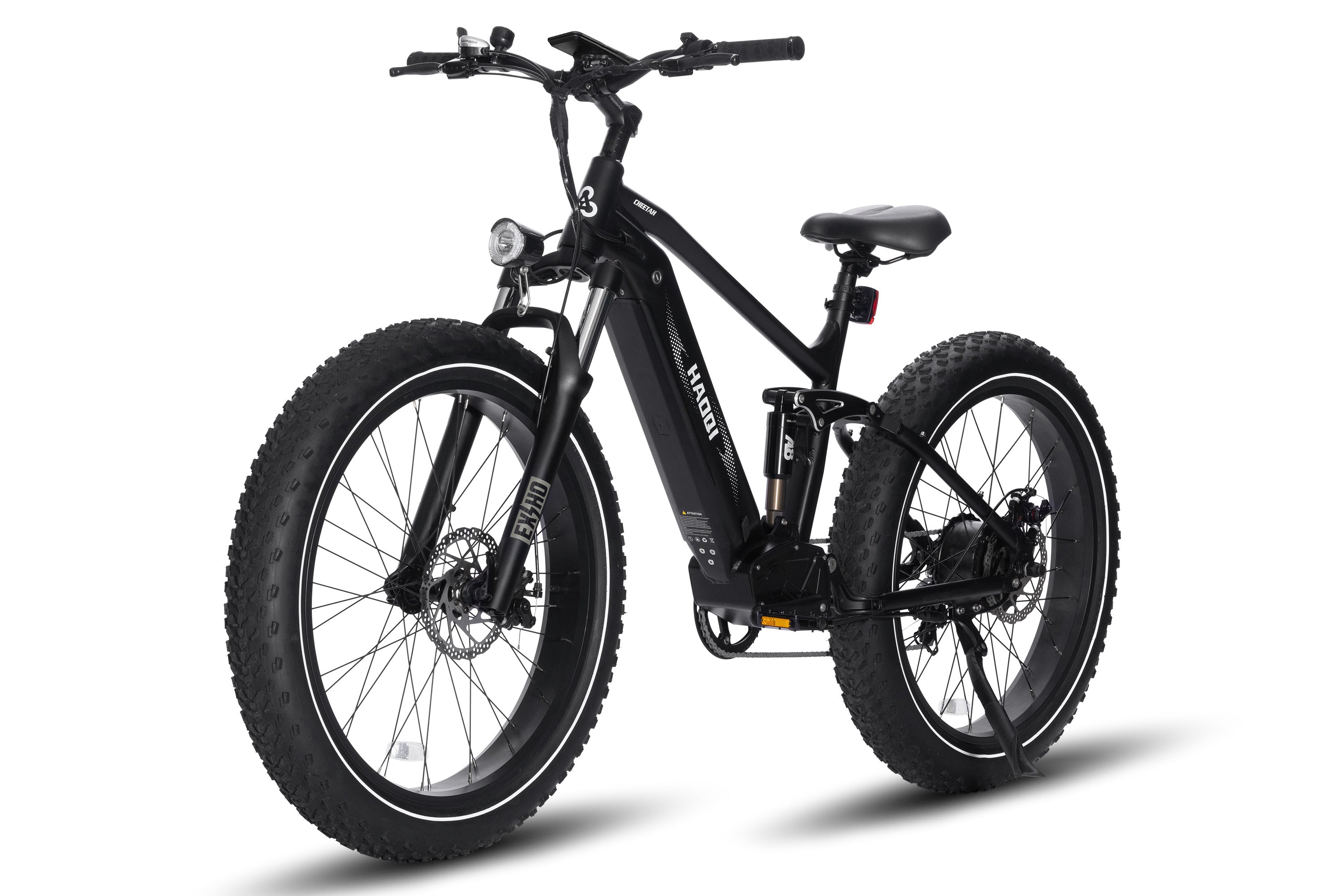 HAOQI Cheetah Full Suspension Electric Bike (UL Certified)