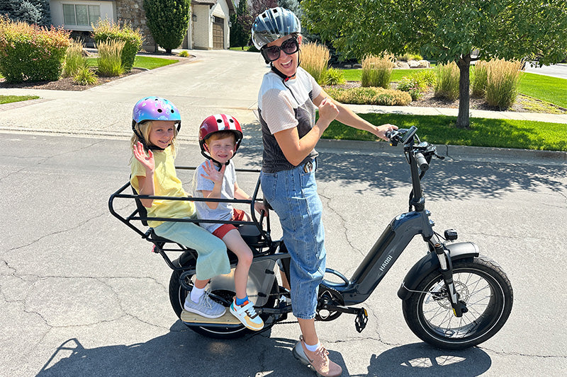 HAOQI Camel Dual Battery Electric Cargo Bike (UL Certified)