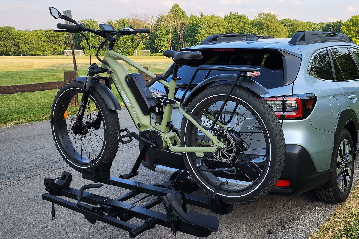 HAOQI E-bike Foldable Hitch Rack HAOQI E-bike Foldable Hitch Rack