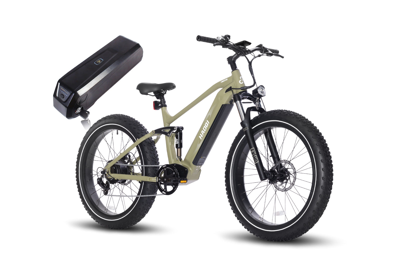 HAOQI Cheetah Full Suspension Electric Bike [electric bike] [HAOQI ebike]