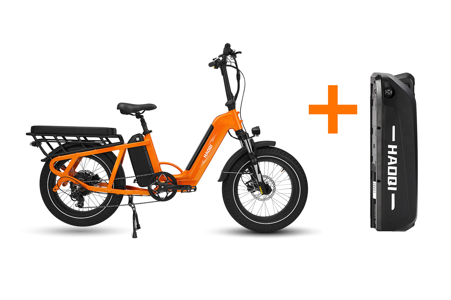 HAOQI Camel Electric Cargo Bike - Latest SUV Ebike (UL Certified) [electric bike] [HAOQI ebike]