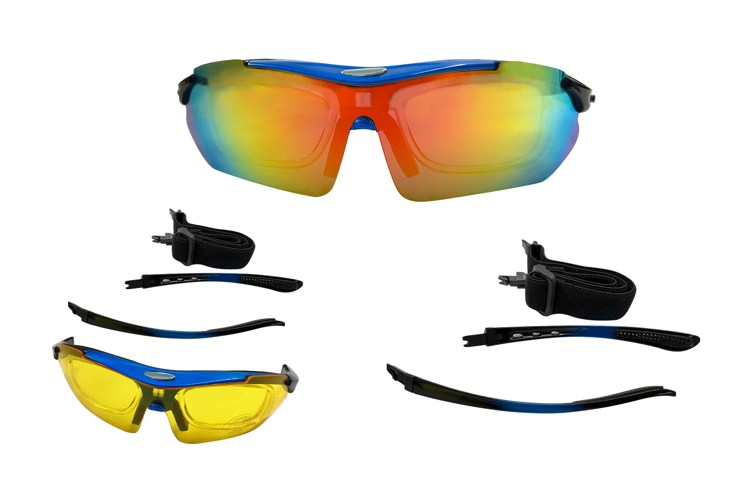 Ebike Sunglasses with 5 Interchangeable Lenses [electric bike] [HAOQI ebike]