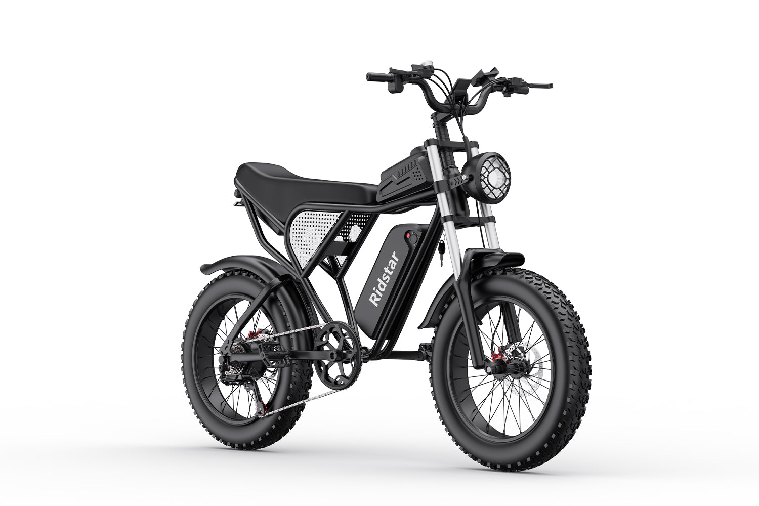 Ridstar Q20 1500W Fat Tire E-Motorcycle 