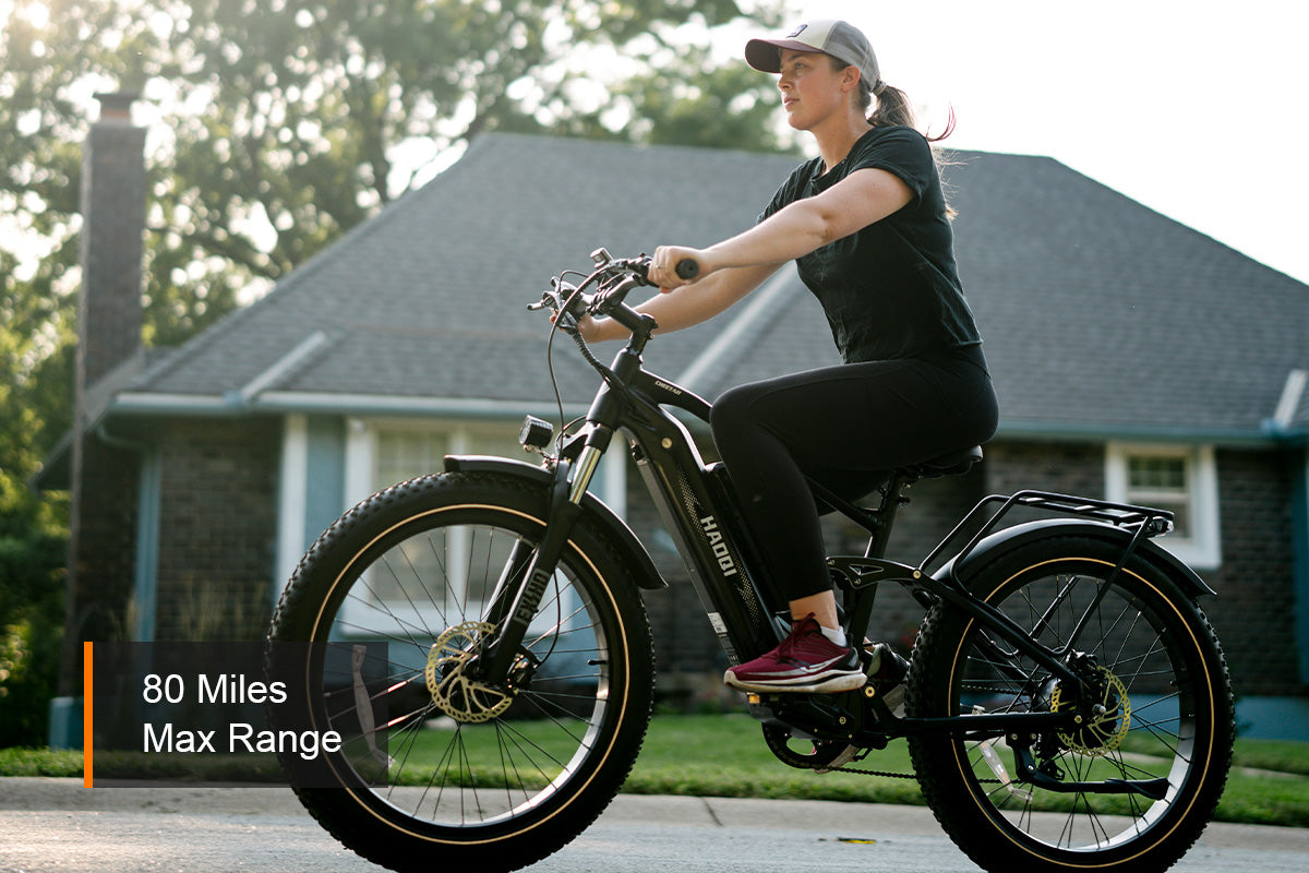 HAOQI Cheetah Full Suspension Electric Bike (UL Certified)