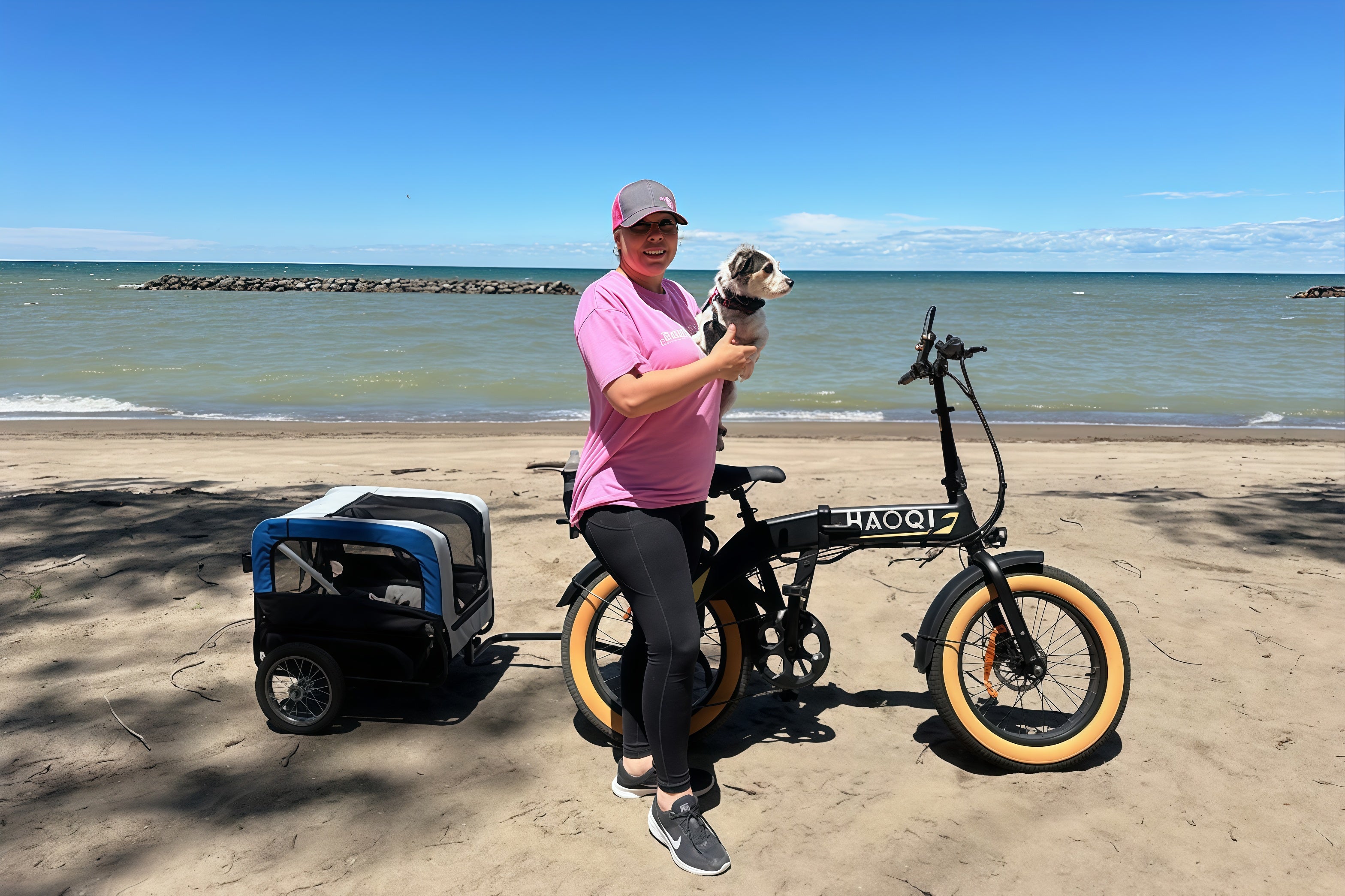 HAOQI Squirrel Folding Electric Bike (UL Certified)