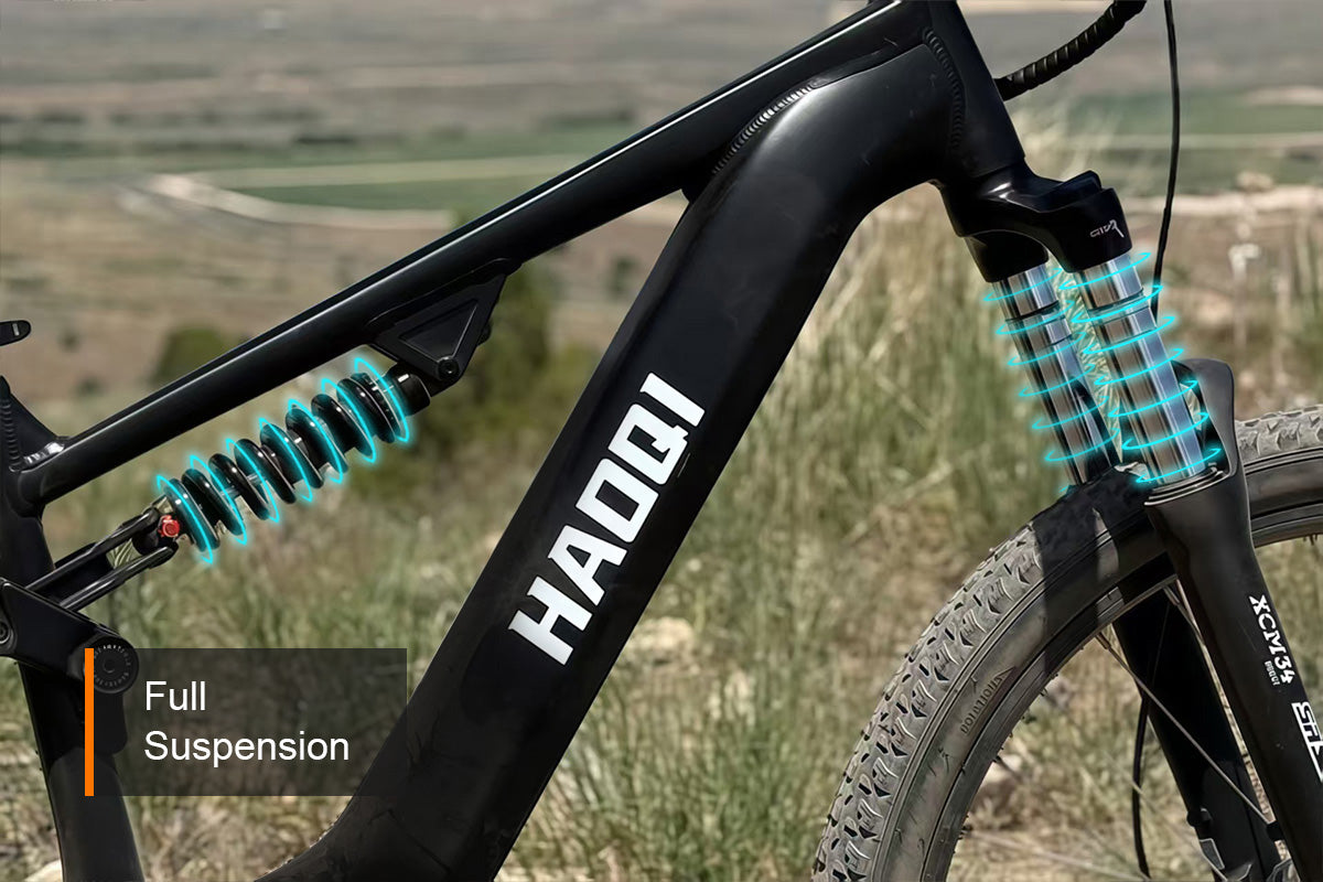 HAOQI Mustang Premium Electric Mountain Bike (UL Certified)