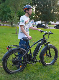 HAOQI Black Leopard Pro Fat Tire Electric Bike