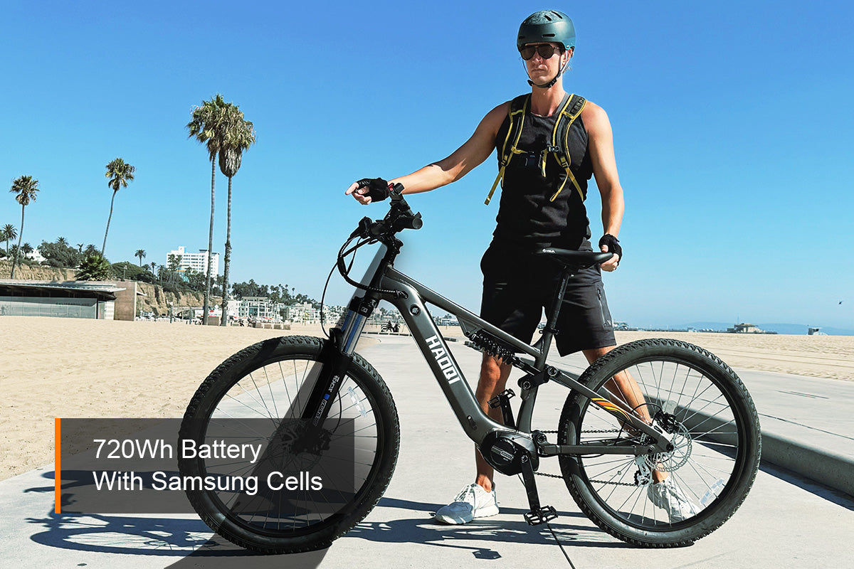HAOQI Mustang Premium Electric Mountain Bike (UL Certified)