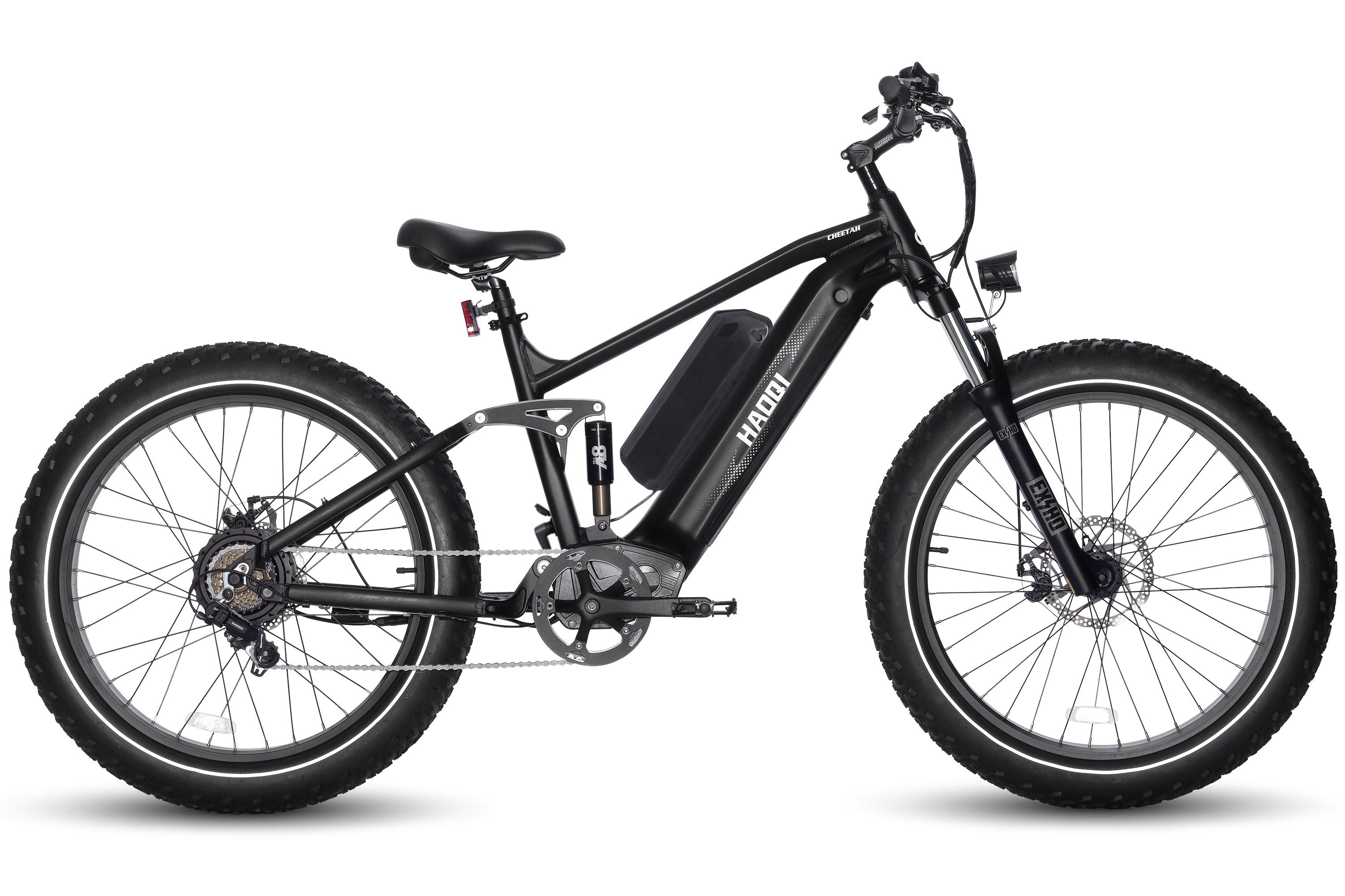 HAOQI Cheetah Full Suspension Electric Bike (UL Certified)