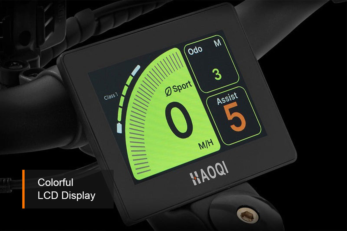 HAOQI Cheetah Full Suspension Electric Bike (UL Certified)