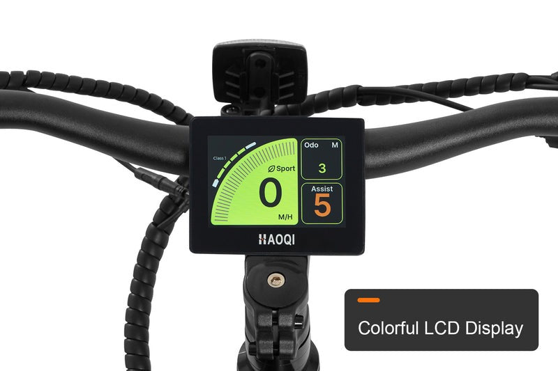 HAOQI Cheetah Full Suspension Electric Bike (UL Certified)