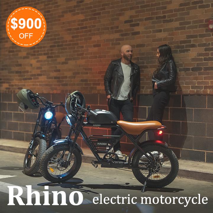 haoqi rhino electric motorcycle $900 off