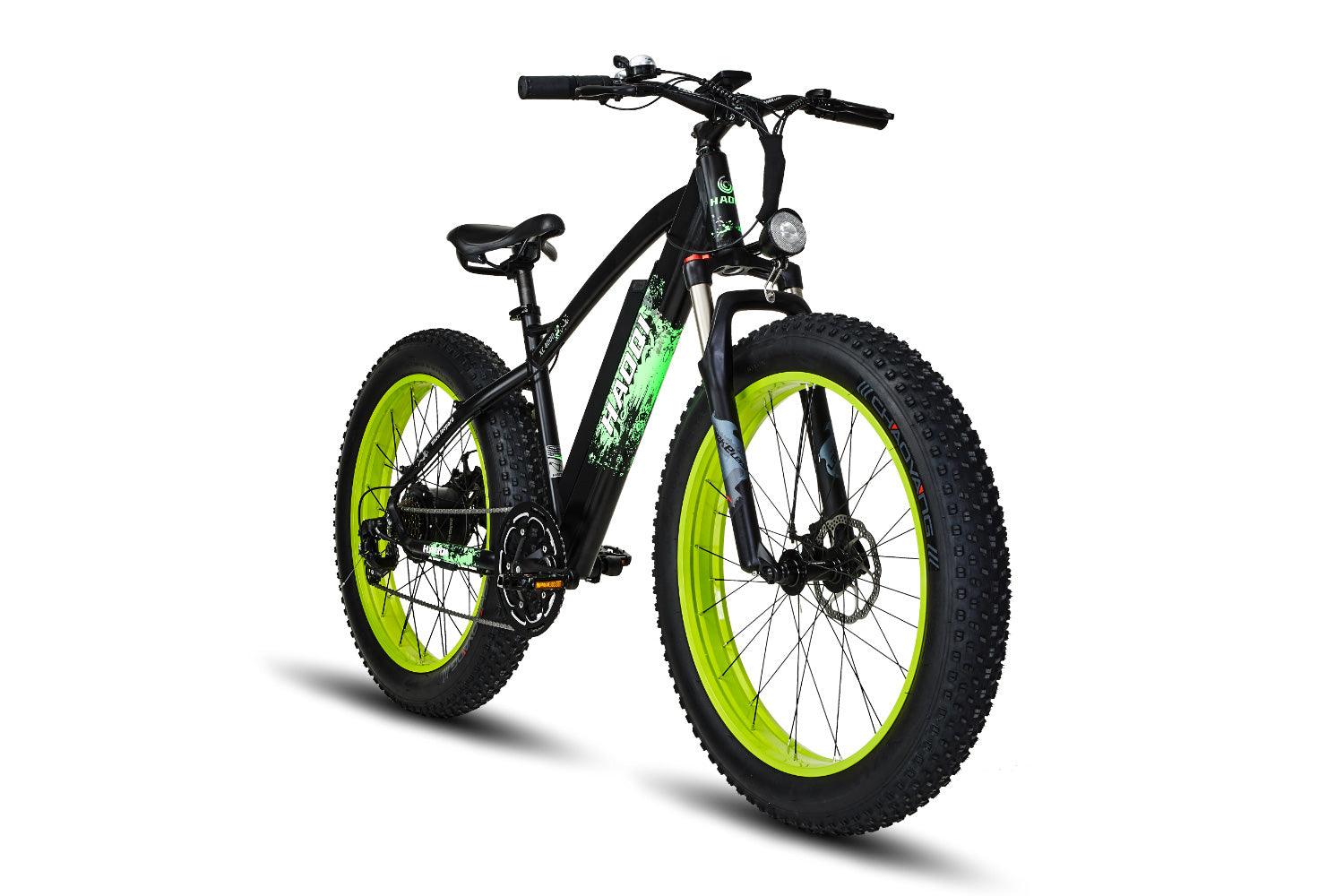 HAOQI Green Leopard Pro 20Ah Fat Tire Electric Bike [electric bike] [HAOQI ebike]