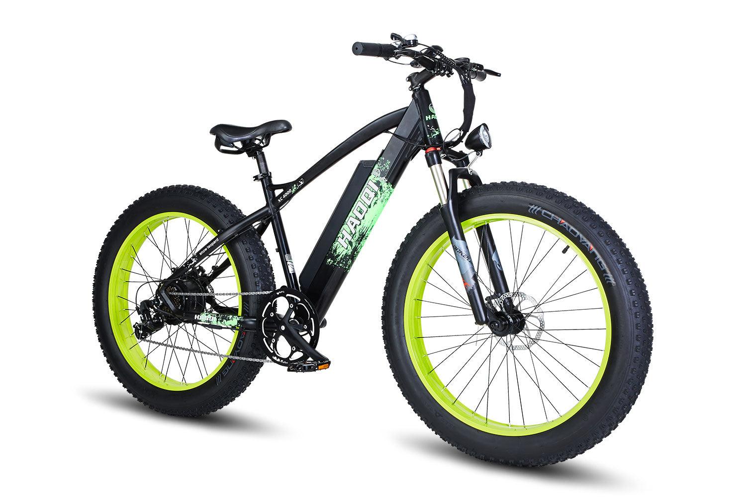 HAOQI Green Leopard Pro 20Ah Fat Tire Electric Bike [electric bike] [HAOQI ebike]