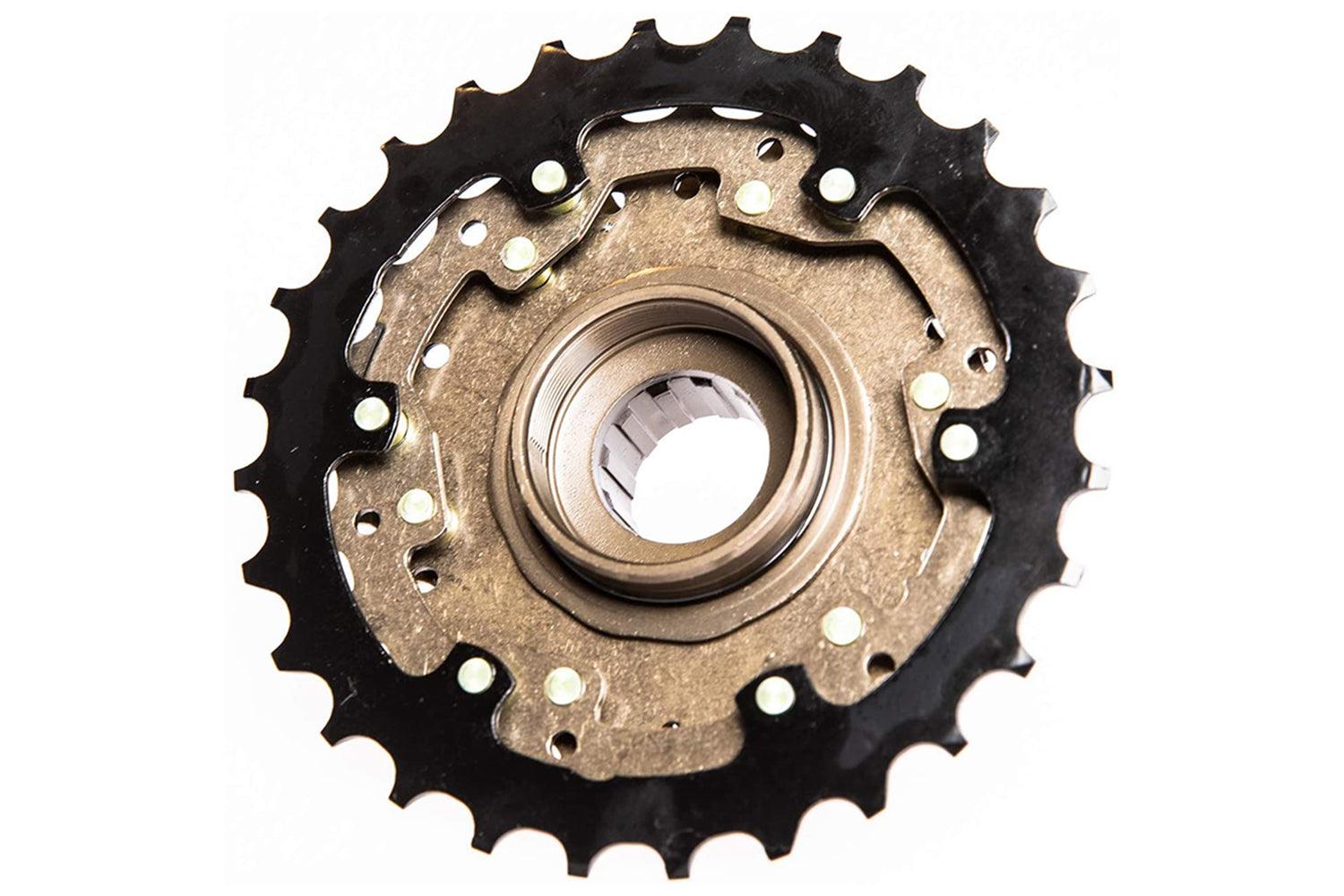 7 -Speed MF-TZ500 Freewheel Threaded Hub Type [electric bike] [HAOQI ebike]