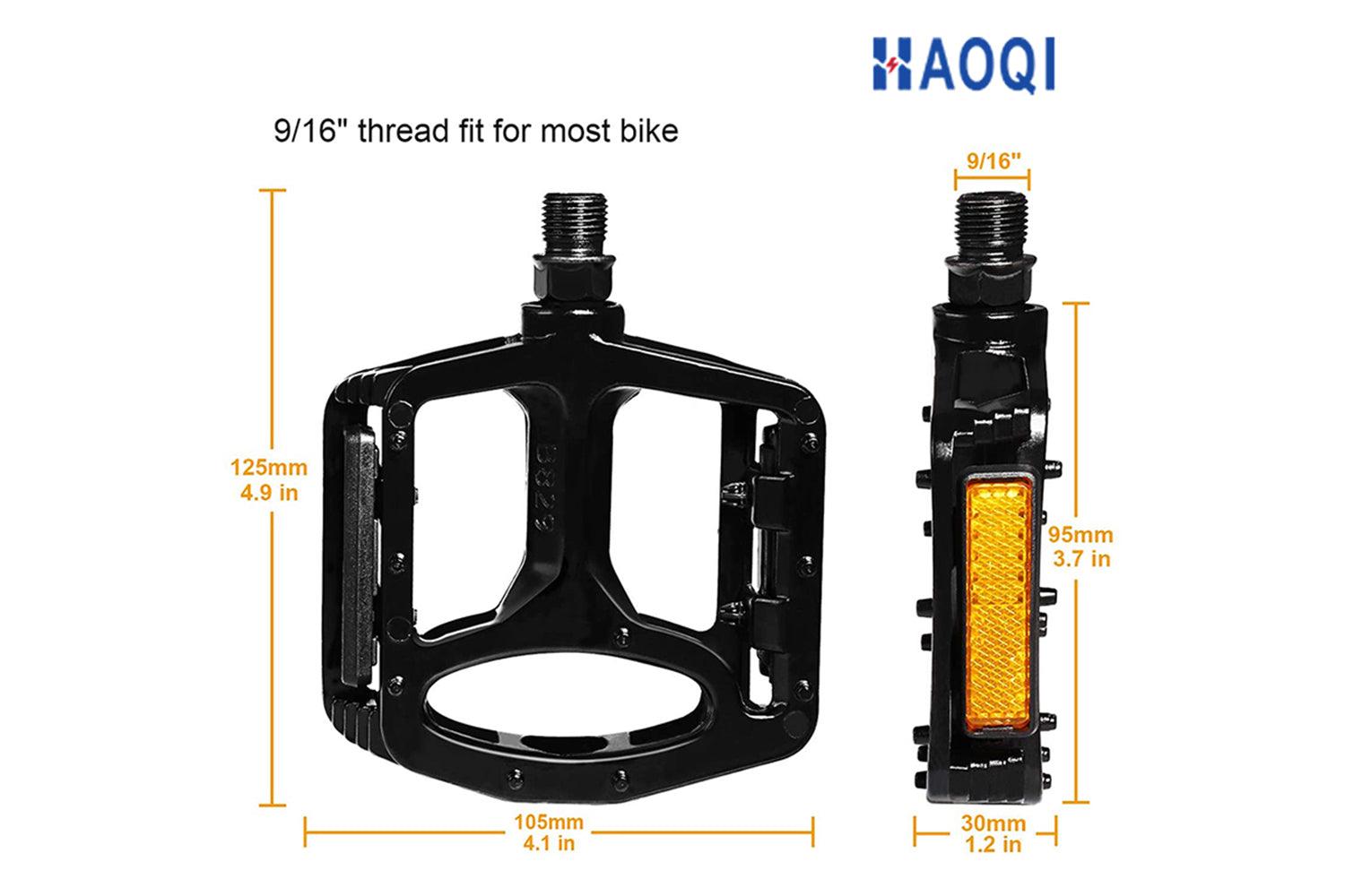 HAOQI 1 Pair Bike Pedals [electric bike] [HAOQI ebike]