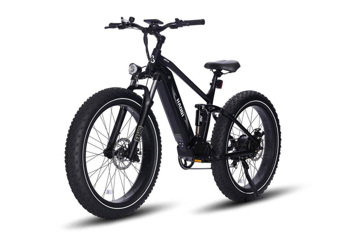 Cheetah Dual Battery Full Suspension Electric Bike - HAOQI EBIKE