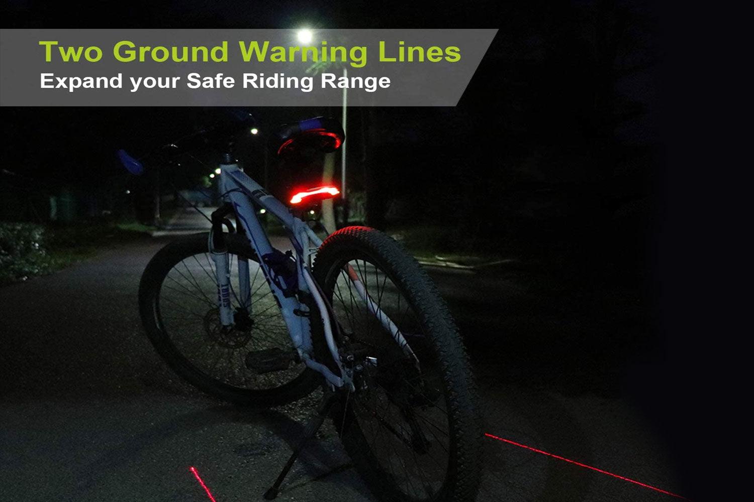 Smart Bike Tail Light with Turn Signals - HAOQI Ebike Smart Bike Tail Light with Turn Signals - HAOQI Ebike